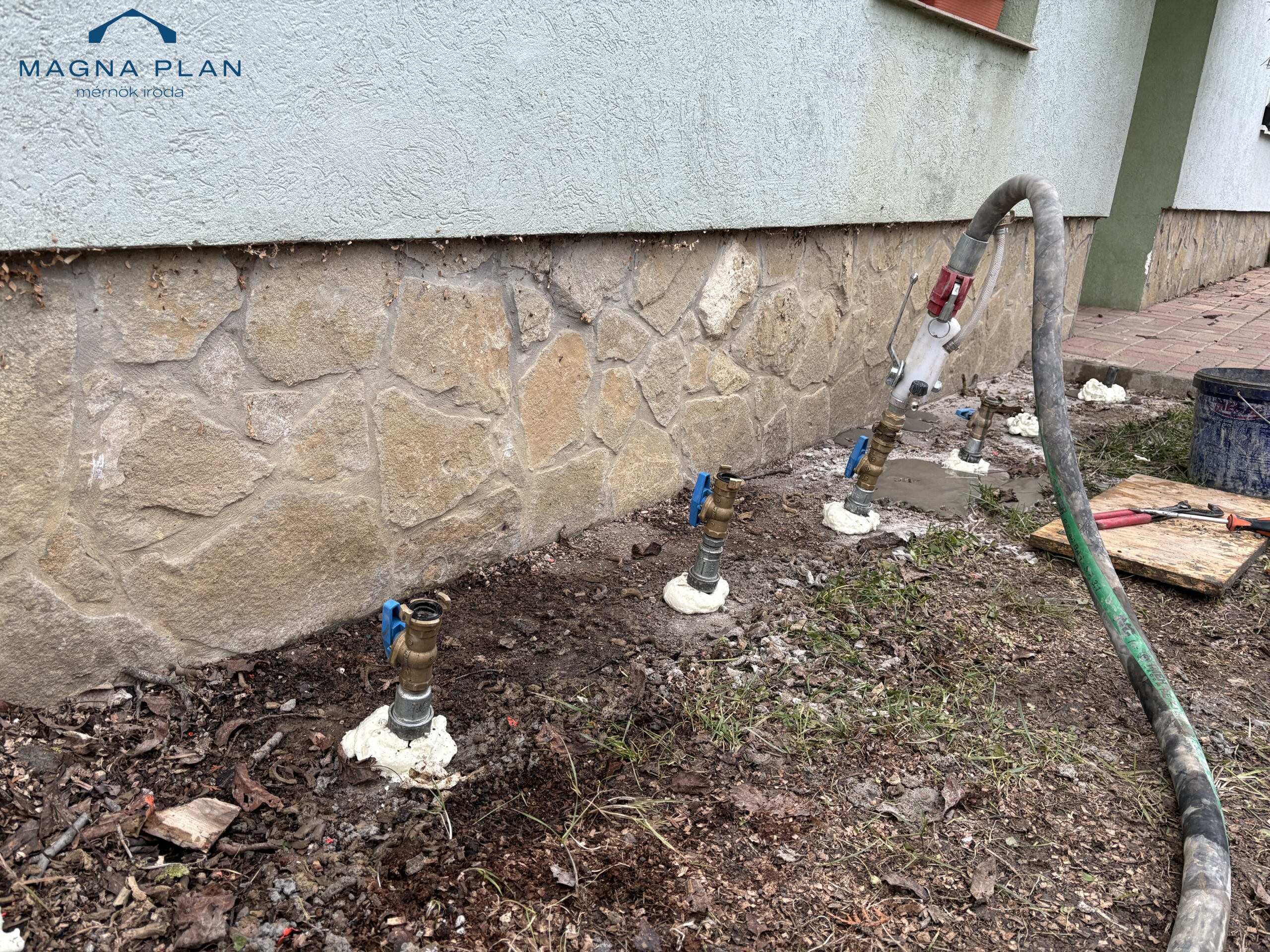 Beton injektálás és mikrocölöpözés – Pécs