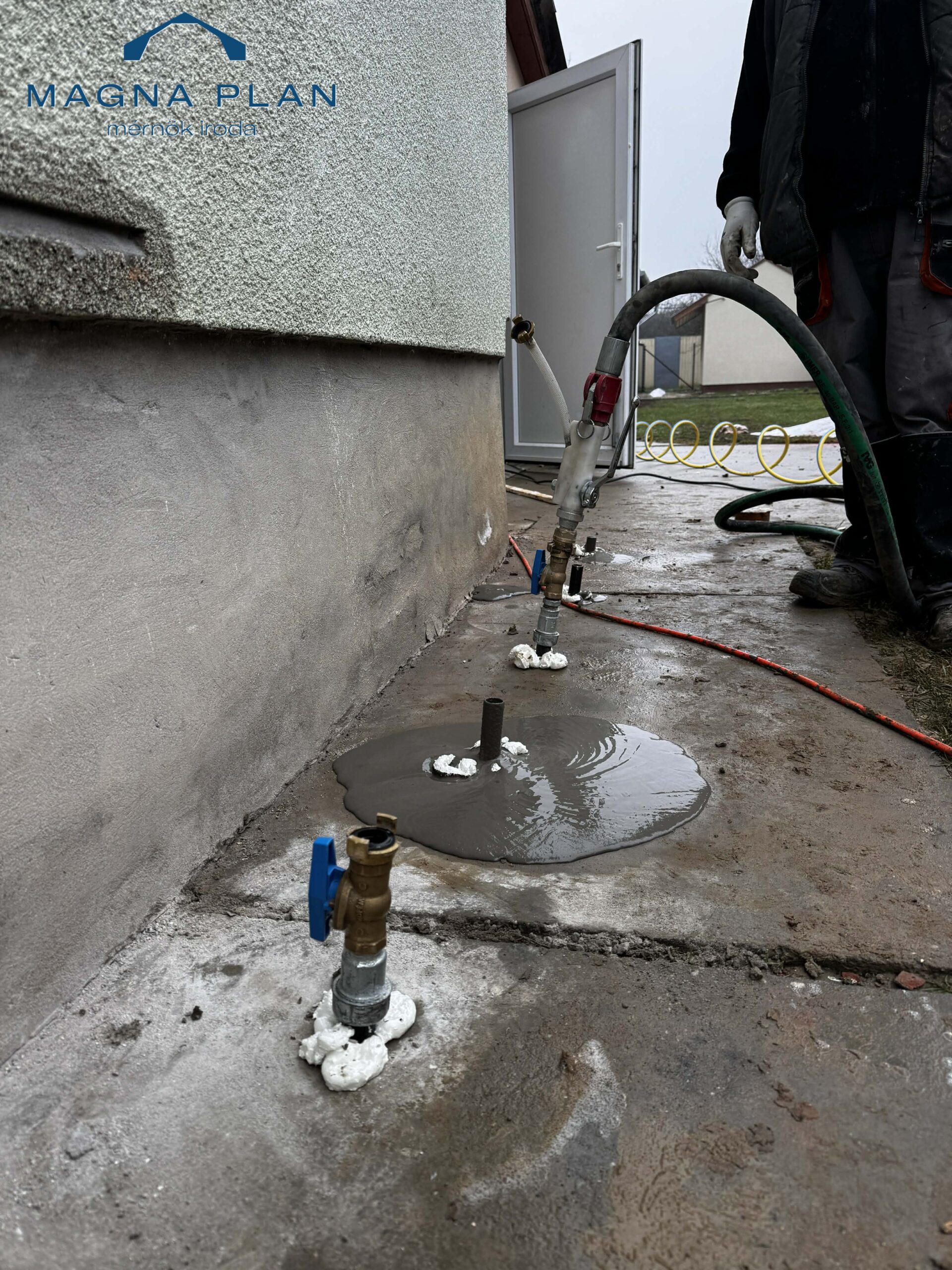 Beton injektálás és mikrocölöpözés – Kaposfüred