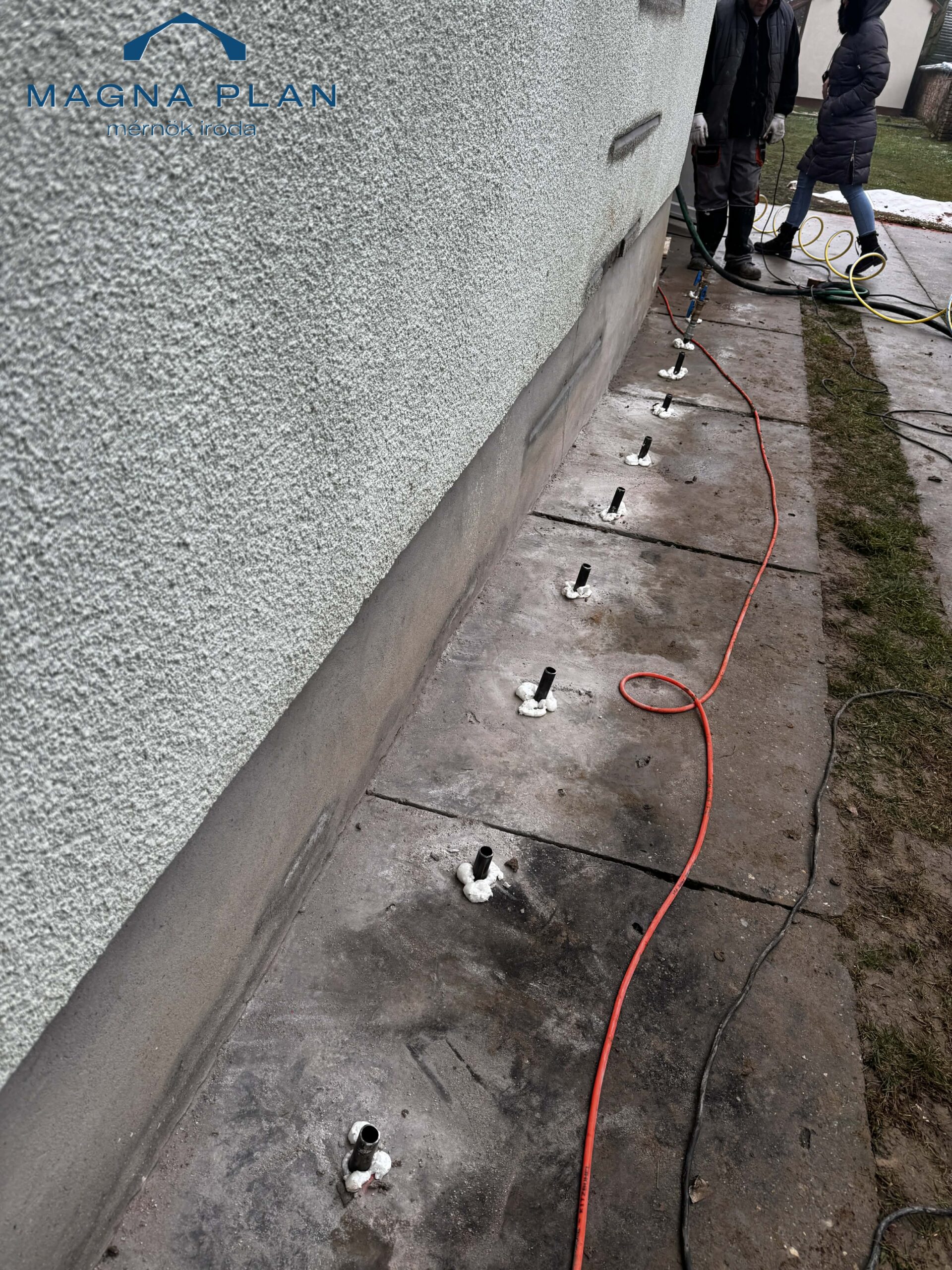 Beton injektálás és mikrocölöpözés – Kaposfüred
