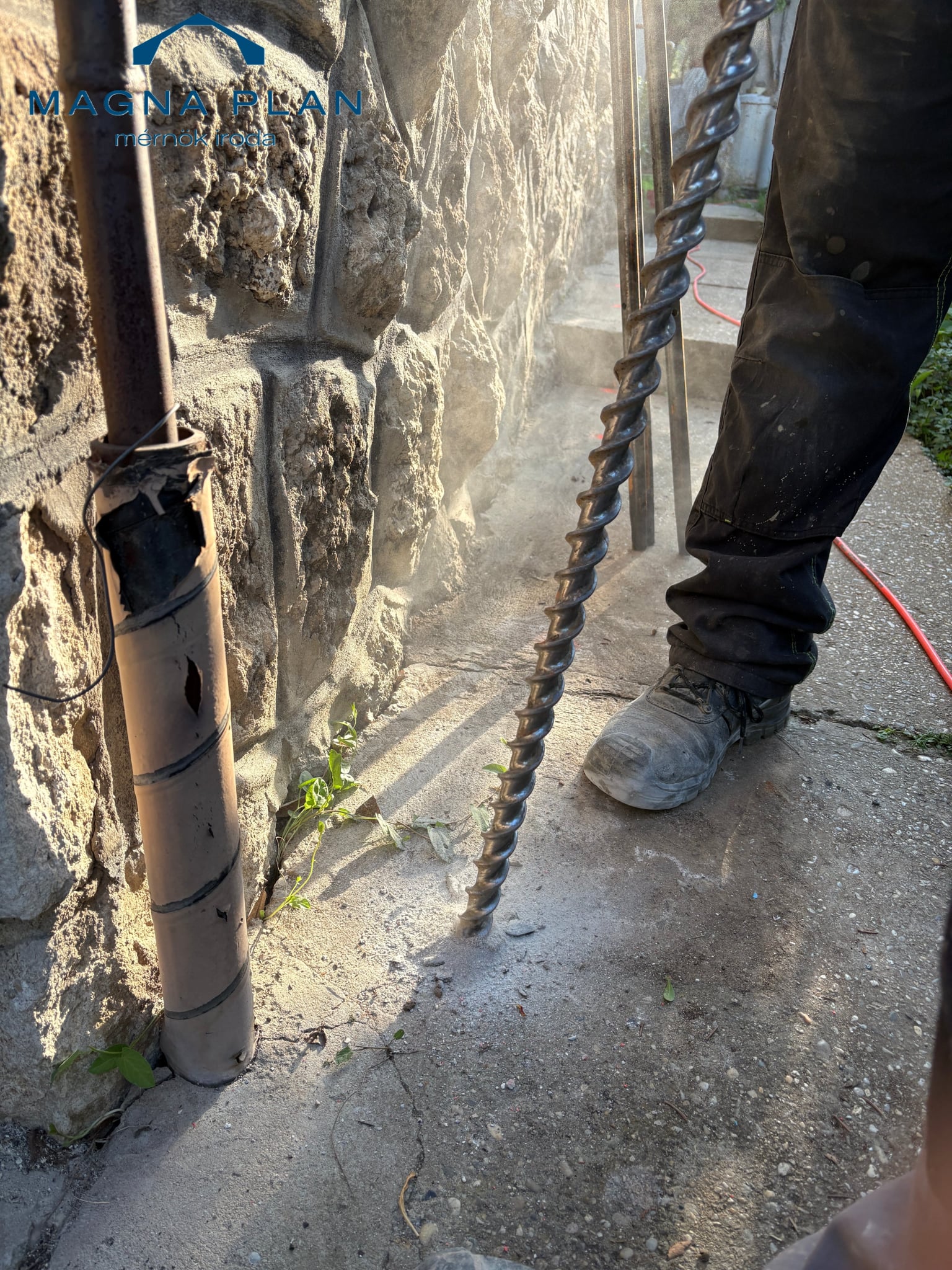 Beton injektálás és mikrocölöpözés – Pécs
