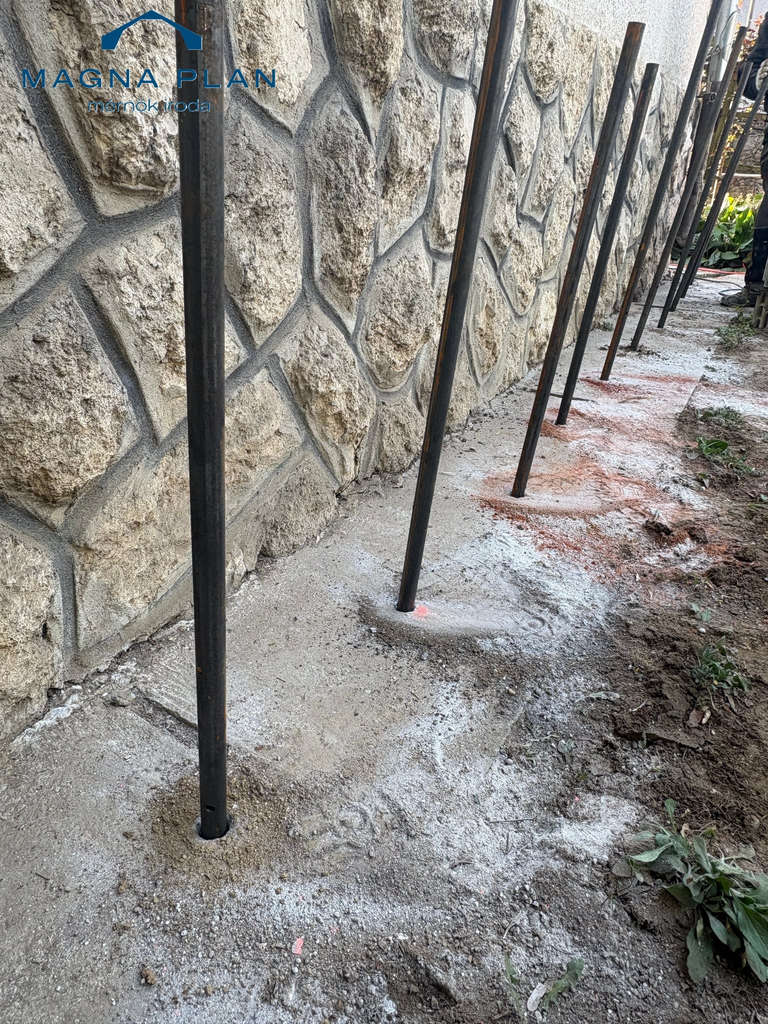 Beton injektálás és mikrocölöpözés – Pécs