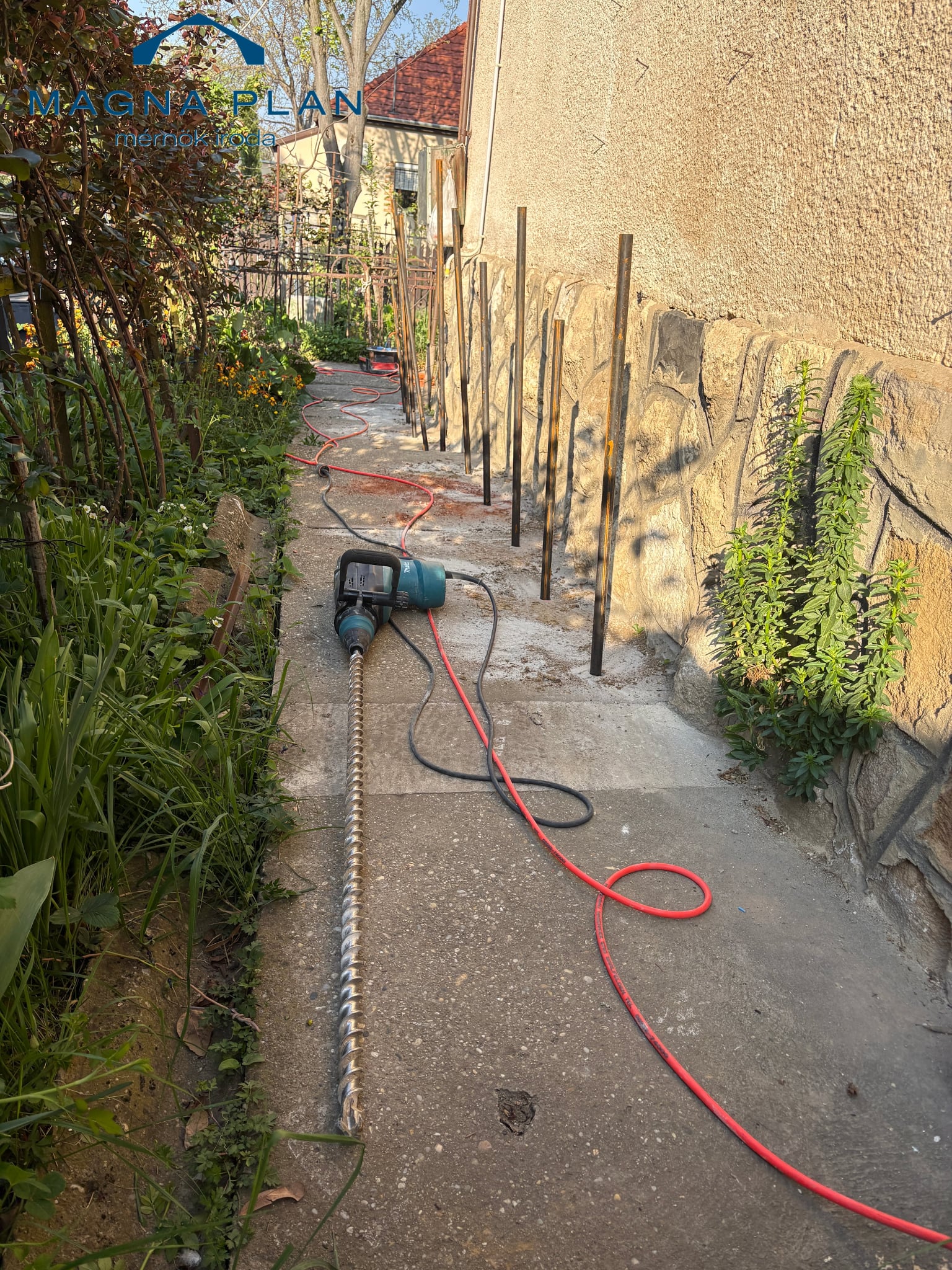 Beton injektálás és mikrocölöpözés – Pécs