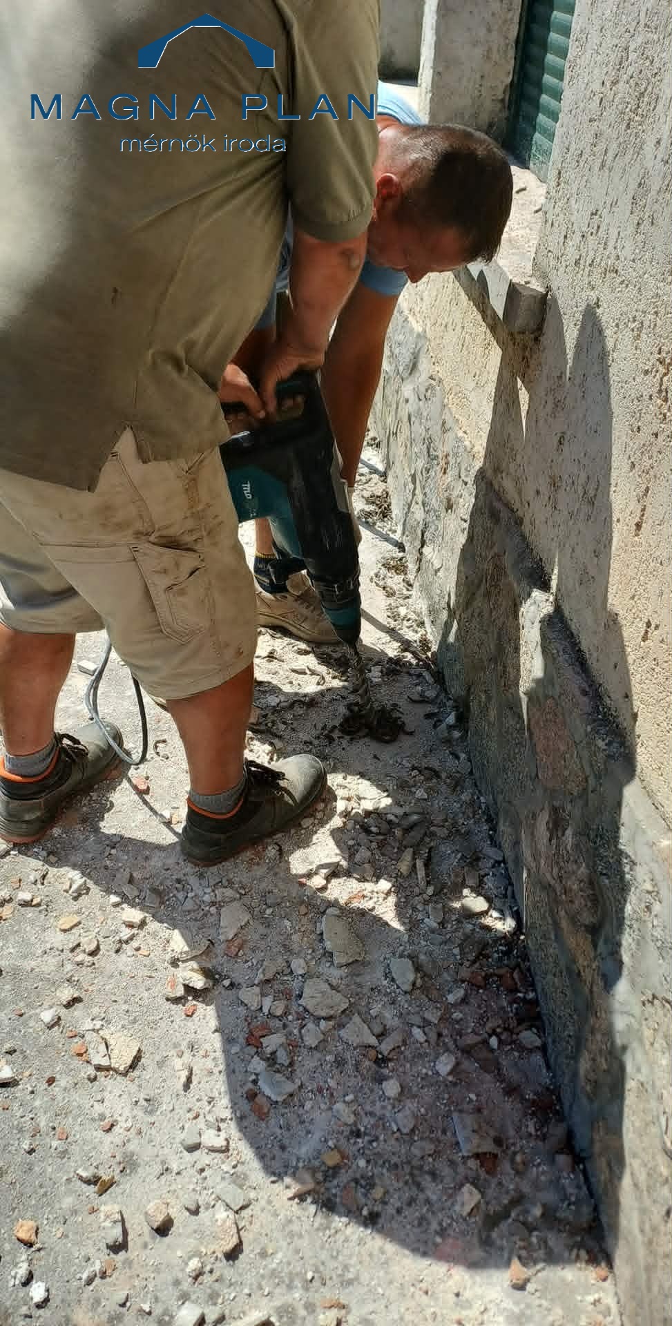 Beton injektálás és mikrocölöpözés – Bátaszék