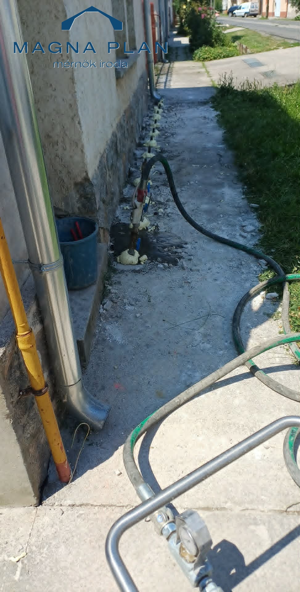 Beton injektálás és mikrocölöpözés – Bátaszék