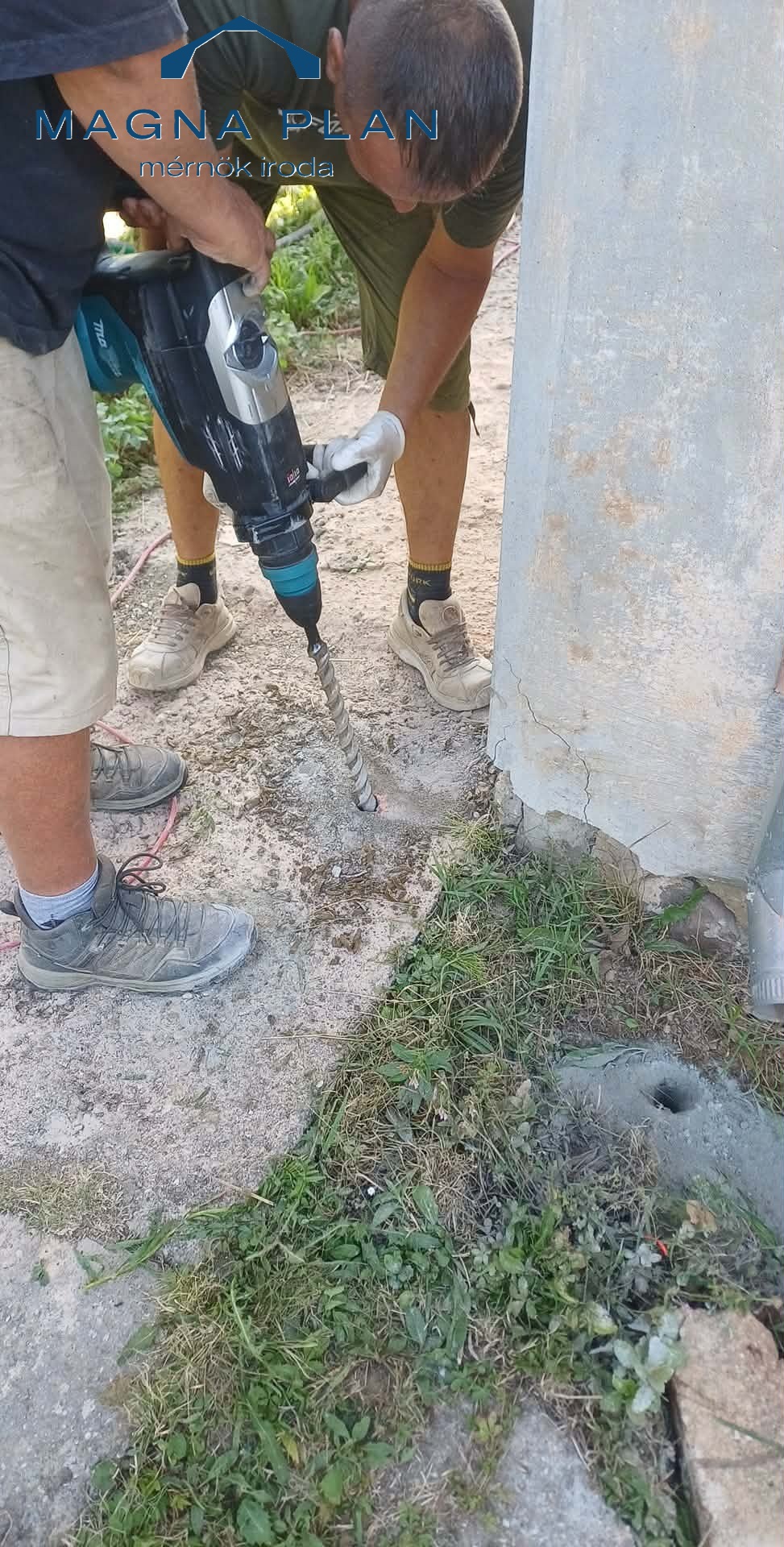 Beton injektálás és mikrocölöpözés – Komló