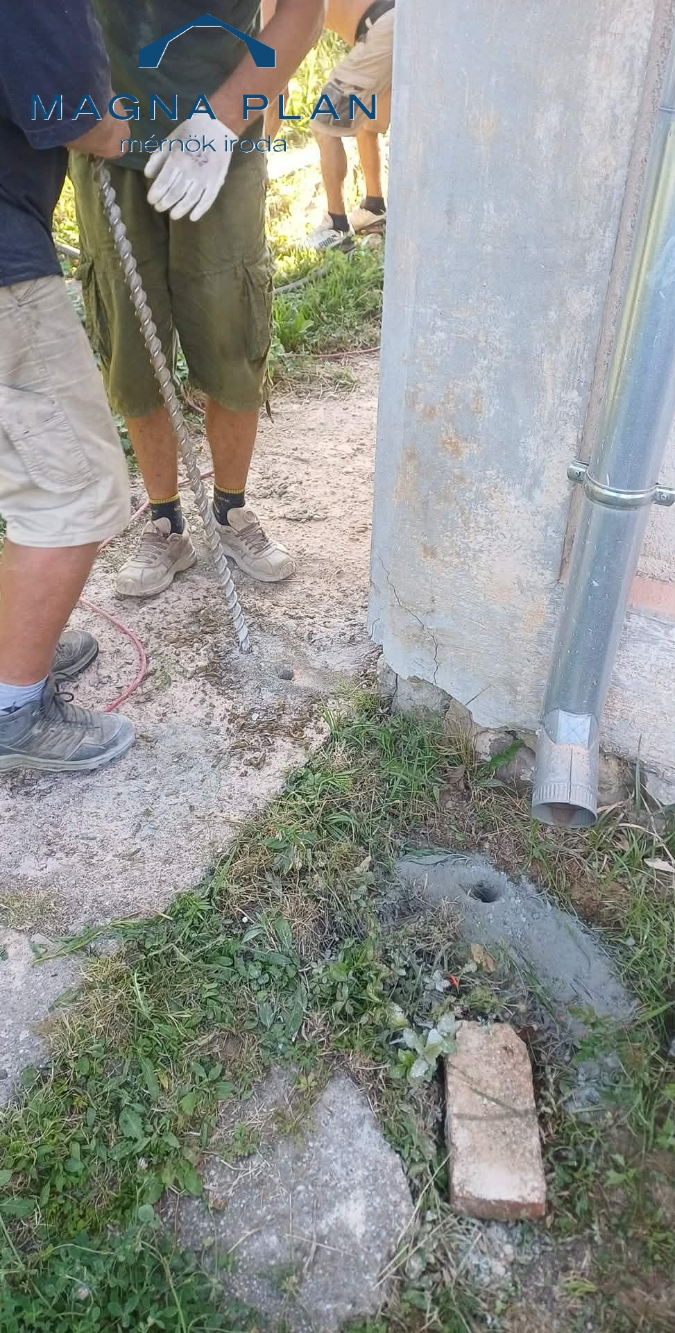 Beton injektálás és mikrocölöpözés – Komló