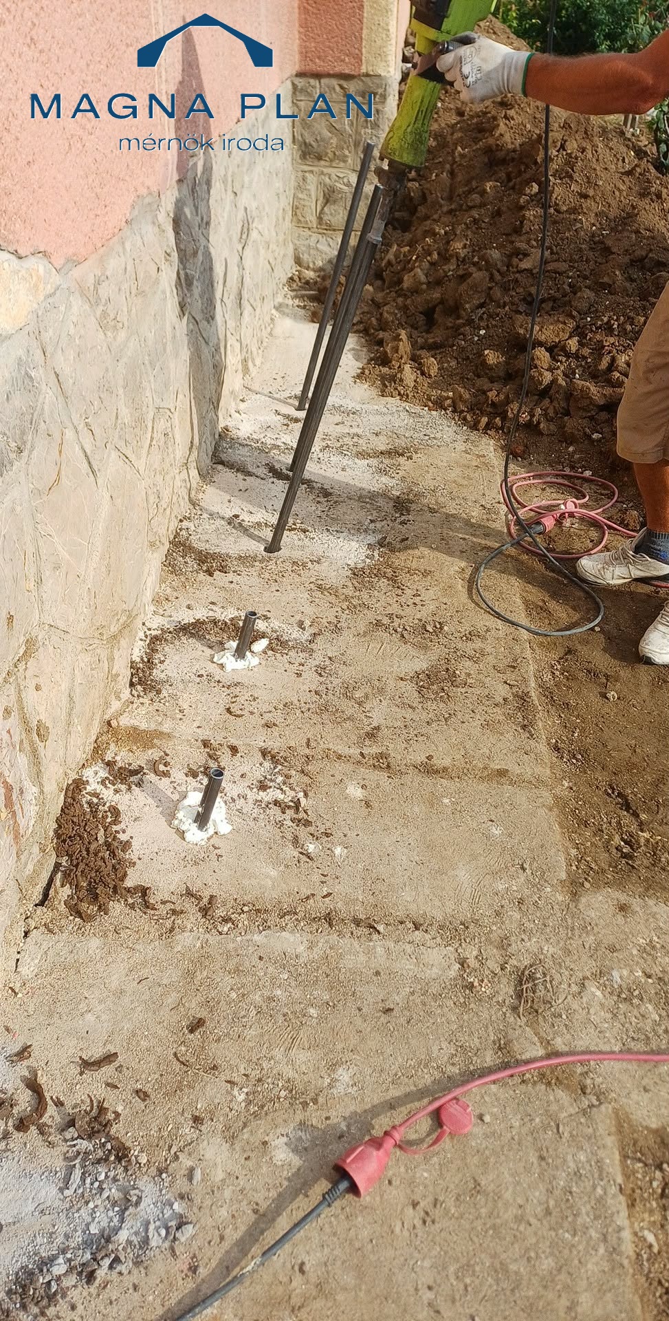 Beton injektálás és mikrocölöpözés – Pécs