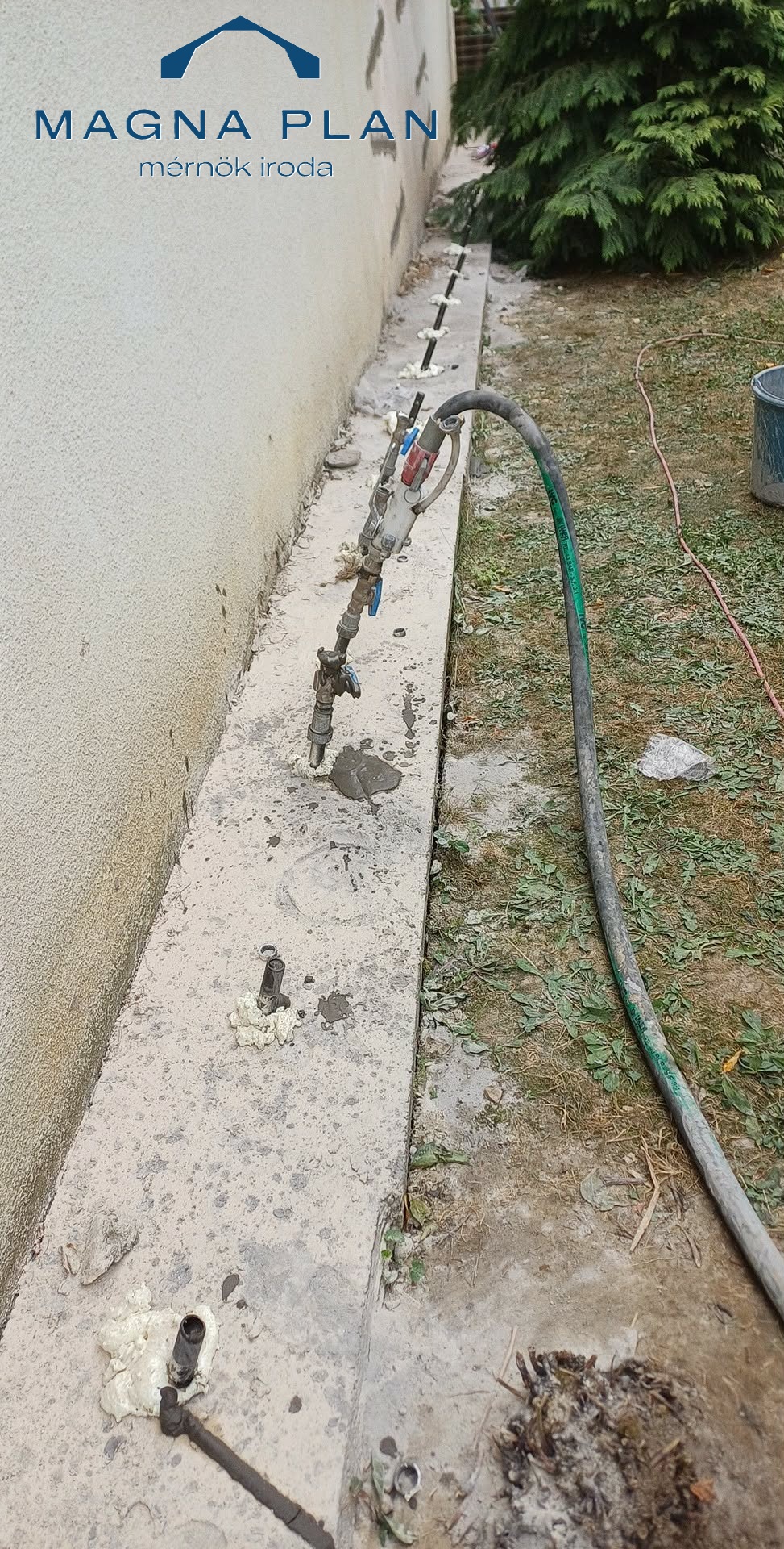 Beton injektálás és mikrocölöpözés – Pécs