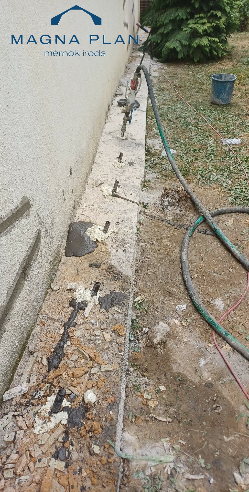 Beton injektálás és mikrocölöpözés – Pécs