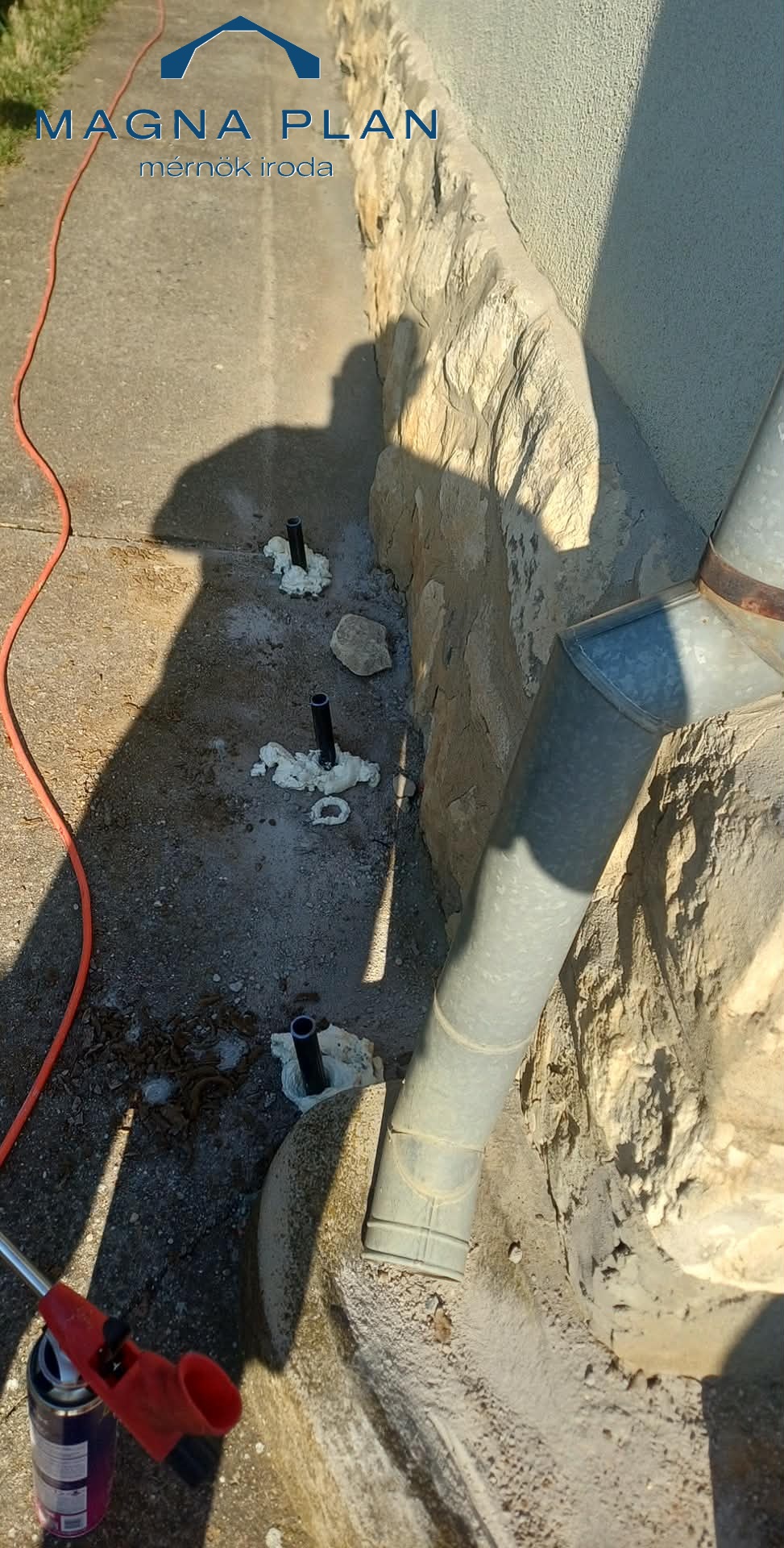 Beton injektálás és mikrocölöpözés – Pécs