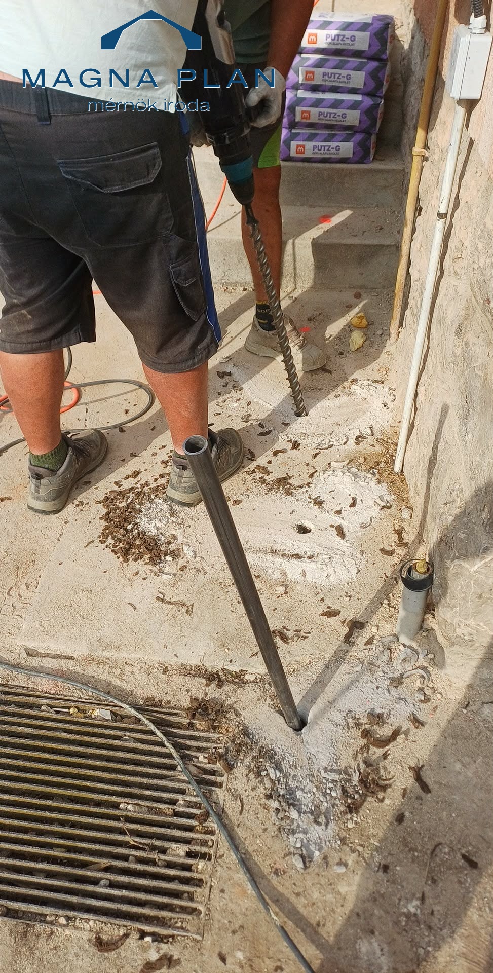 Beton injektálás és mikrocölöpözés – Pécs